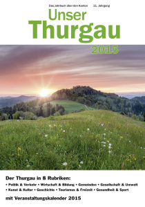 Unser Thurgau 2015 Titelseite